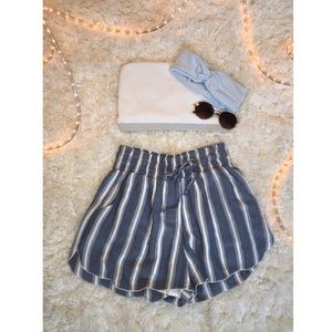 Hollister Striped Beach Shorts